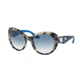 Prada VOICE PR26QS Bifocal Prescription Sunglasses PR26QS-KAD3B2-56 - Lens Diameter 56 mm, Frame Color White Havana