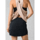 prAna Arch Skort - Womens, Black, Small, W31202055-BLK-S