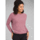 prAna Avita Sweater - Womens, Dry Chili Heather, Small, W23190909-DCHT-S