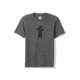 prAna Bear Squeeze Journeyman 2 T-Shirt, Charcoal Heather, Large, 1966821-001-ST-L