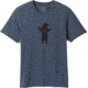 prAna Bear Squeeze Journeyman T-Shirt - Men's, Medium, Denim Heather, 1966311-401-SL-M