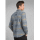 prAna Broderick Long Sleeve - Slim - Mens, Grey Blue, Large, M23190635-GYBL-L
