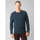 prAna Cardiff Fleece Crew - Men's, Extra Large, Dark Sky Heather, 1967981-400-ST-XL