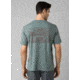 prAna Castle Crest T-Shirt - Mens, Smoky Blue Heather, Large, M11201593-SMHT-L