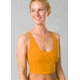 prAna Chakara Crop Top - Womens, Deep Solstice, Extra Small, 1972231-800-XS