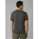 prAna Como Te Llama Journeyman 2 T-Shirt, Charcoal Heather, Small, 1966801-001-ST-S