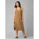 prAna Corrine Dress - Womens, Butterscotch Stripe, Medium, W31200995-BTST-M