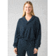 prAna Cozy Up Michie Top - Women's, Large, Dark Sky Heather, 1966951-400-L