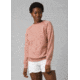 prAna Cozy Up Sweatshirt - Womens, Cloud Blush Heather, XS, 1961311-650-XS