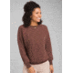 prAna Cozy Up Sweatshirt - Womens, Cocoa Heather, Medium, W23180582-CZHT-M