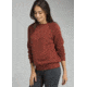 prAna Cozy Up Sweatshirt - Womens, Mulled Wine Heather, Small, W23180582-MWHT-S