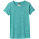 prAna Cozy Up T-Shirt - Womens, Azurite Heather, Small, W13180737-AZHT-S