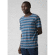 prAna Dustin Short Sleeve Crew - Mens, Nickel, Large, M13190579-NICK-L