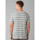 prAna Dustin Short Sleeve Crew - Mens, Pebble Grey, Large, M13190579-PBGY-L