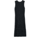 prAna Foundation Midi Dress - Womens, Black, Large, W31202056-BLK-L