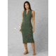 prAna Foundation Midi Dress - Womens, Canopy Heather, Medium, W31202056-CNHT-M