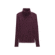 prAna Foundation Rib Turtleneck - Womens, Mulberry Heather, Extra Small, 2045781-500-XS