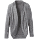 prAna Foundation Shrug Sweaters - Womens, Heather Grey, Small, W23190958-HTGY-S