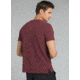 prAna Garrity Short Sleeve Crew T-Shirt - Mens, Black Cherry, Medium, M11181405-BKCY-M