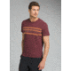prAna Garrity Short Sleeve Crew T-Shirt - Men's, Black Cherry, Medium, M11181405-BKCY-M