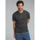 prAna Garrity Short Sleeve Henley T-Shirt - Mens, Black, Small, M11181406-BLK-S