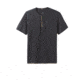 prAna Garrity Short Sleeve Henley T-Shirt - Mens, Black, Small, M11181406-BLK-S