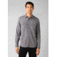 prAna Garvan Long Sleeve Shirt - Mens, Charcoal, Extra Large, 1965681-020-ST-XL