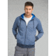 prAna Halgren Urban Full Zip Hoodie - Men's, Equinox Blue Heather, XSmall, M21181412-EBHT-XS