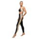 prAna Heavana Hot Spell Legging - Womens, Black / Cliffside Heather, L, 2057281-003-L