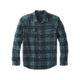 prAna Horizon Long Sleeve Flannel Shirt - Mens, Weathered Blue, Large, M23180490-WEBL-L