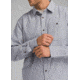prAna Jaffra Long Sleeve Shirt, Nautical, XLarge, M21191481 -419-XL