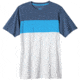prAna Jax Crew T-Shirt - Men's -Blue Ash-Small