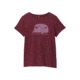 prAna Journeyman 2.0 Tee - Womens, Medium, Maroon Happy Camper, 1969281-601-M