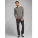 prAna Kaola Crew Sweater - Mens, Grey Heather, Extra Large, M21191398-GYHT-XL