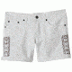 prAna Kara Short - Women's -White Aztec-4