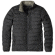 prAna Lasser Collared Down Jacket - Men's-Charcoal-Small