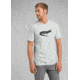 prAna Later Alligator Short Sleeve T-Shirt, Agave Heather, XLarge, M11191521 -778-XL