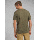 prAna Later Alligator Short Sleeve T-Shirt, Cargo Green Heather, XLarge, M11191521 -319-XL