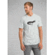 prAna Later Alligator Short Sleeve T-Shirt - Mens, Agave Heather, Large, M11191521 -778-L