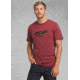prAna Later Alligator Short Sleeve T-Shirt, Rusted Roof Heather, XLarge, M11191521 -612-XL