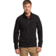 prAna Leonidas Long Sleeve Henley - Mens, Black, Large, M23190597-BLK-L