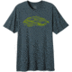 prAna Lomax T-Shirt - Men's -Blue Grey-Small