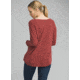 prAna Mainspring Sweater - Womens, Mulled Wine Heather, XSmall, W23180538-MWHT-XS