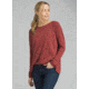 prAna Mainspring Sweater - Womens, Mulled Wine Heather, XSmall, W23180538-MWHT-XS