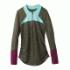 prAna Martine Sun Top Womens, Cargo Green Color Block, Medium, W21181074-CGCX-M