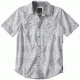 prAna Marvin Short Sleeve Shirt - Men's -Silver-Medium