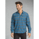 prAna Miki Long Sleeve Flannel Shirt - Men's, Coal, Large, M23181373-COAL-L