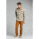 prAna Miki Long Sleeve Flannel Shirt - Men's, Dark Khaki, XXLarge, M23181373-DKKH-XXL