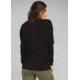 prAna Milani Crew - Womens, Black Heather, Large, W23190868-BKHT-L