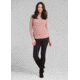 prAna Milani Crew - Womens, Light Mauve Heather, Small, W23190868-LMHT-S